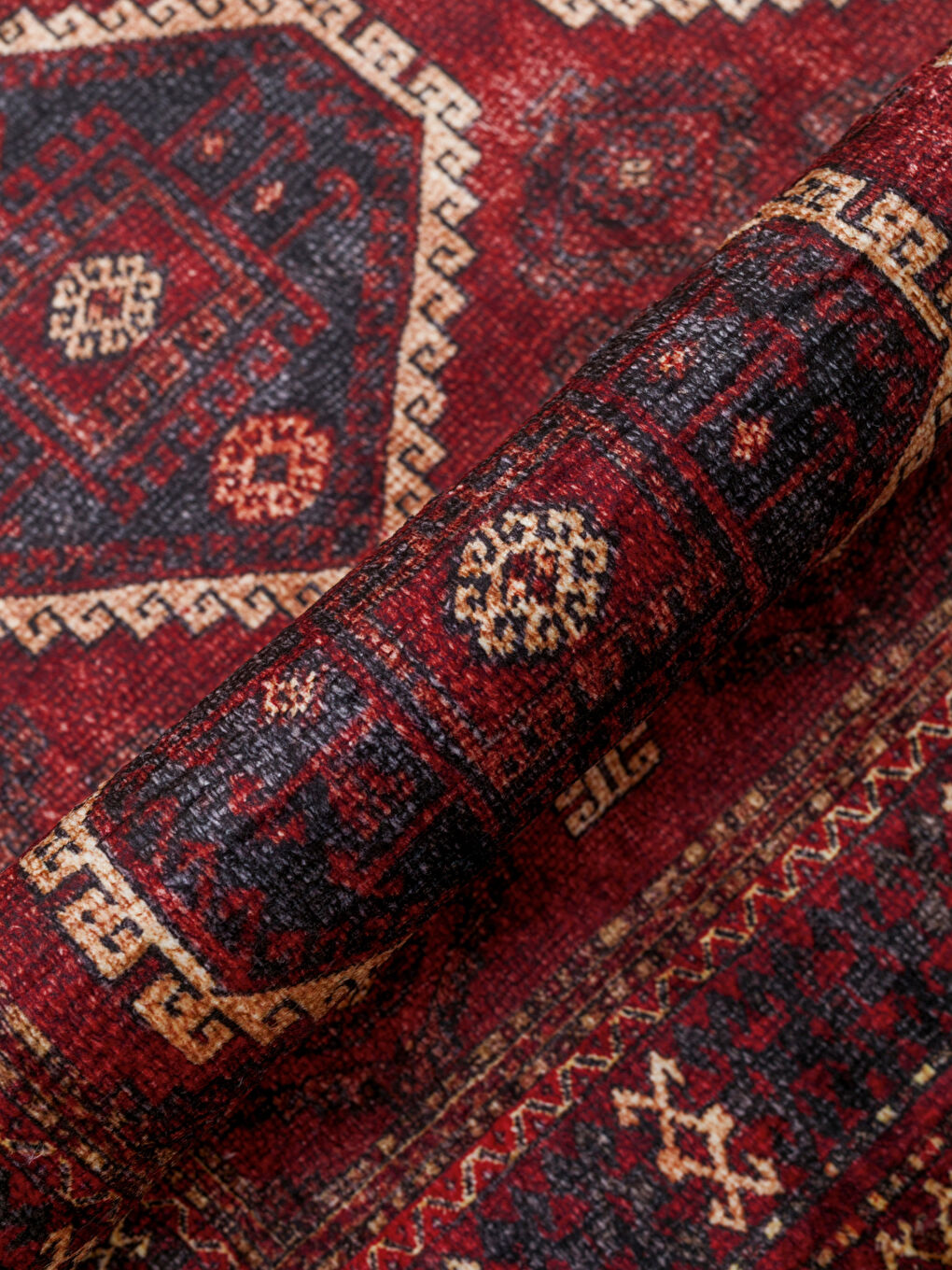 LCW HOME Ethnic Patterned Carpet 80x150 cm -W3H435Z8-F9C