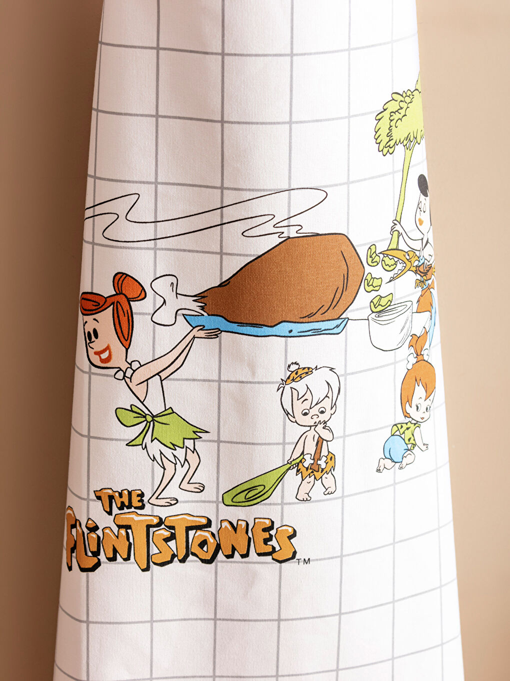 Karışık Taş Devri Baskılı Mutfak Önlüğü-2