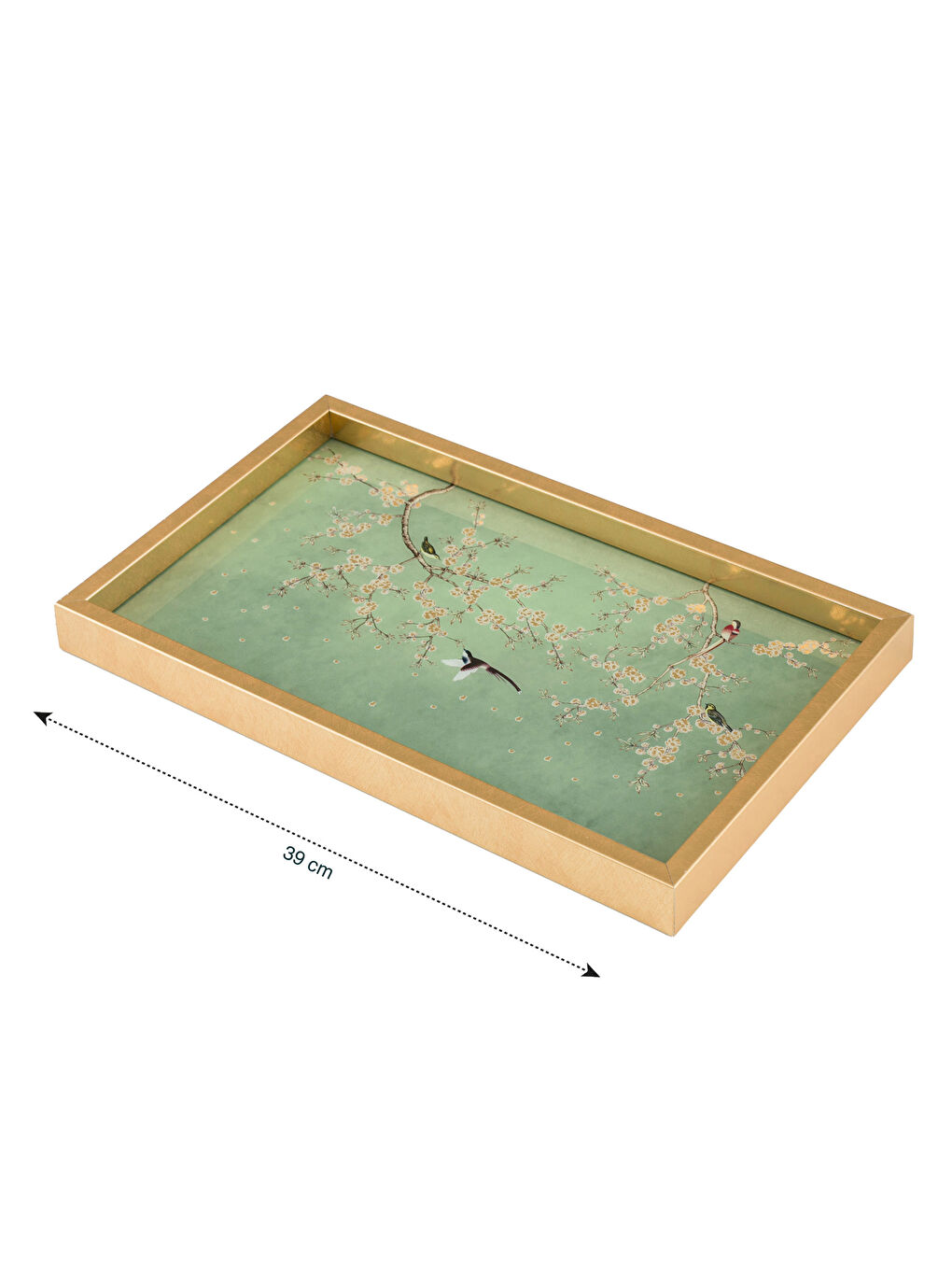 Karışık Desenli Dekoratif Tepsi 39 cm-4