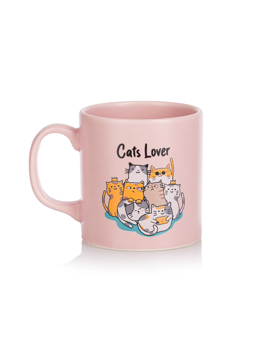 Karışık Kedi Baskılı Seramik Kupa 320 ml-4