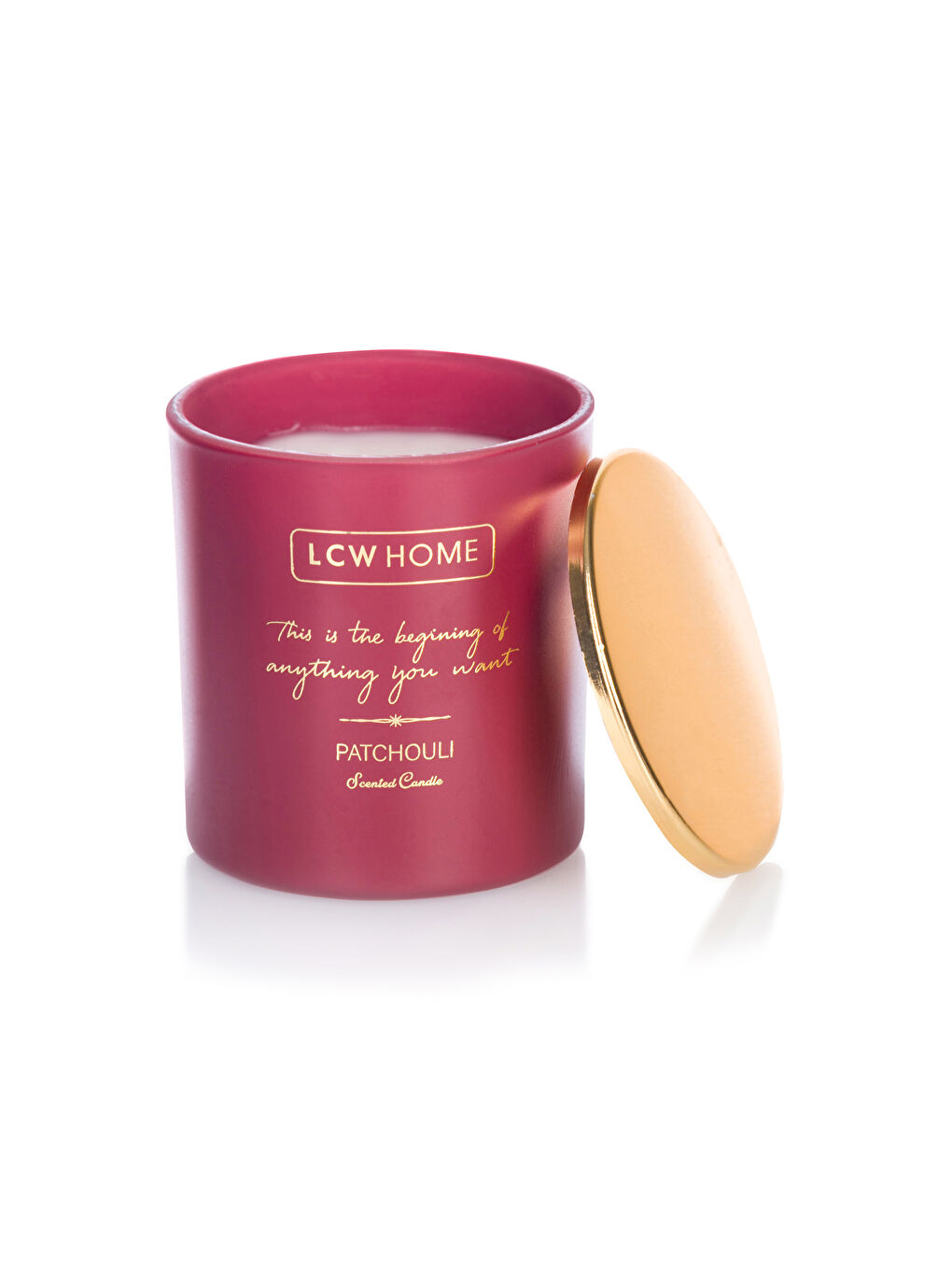 Patchouli Scented Glass Candle 190 Gr-4