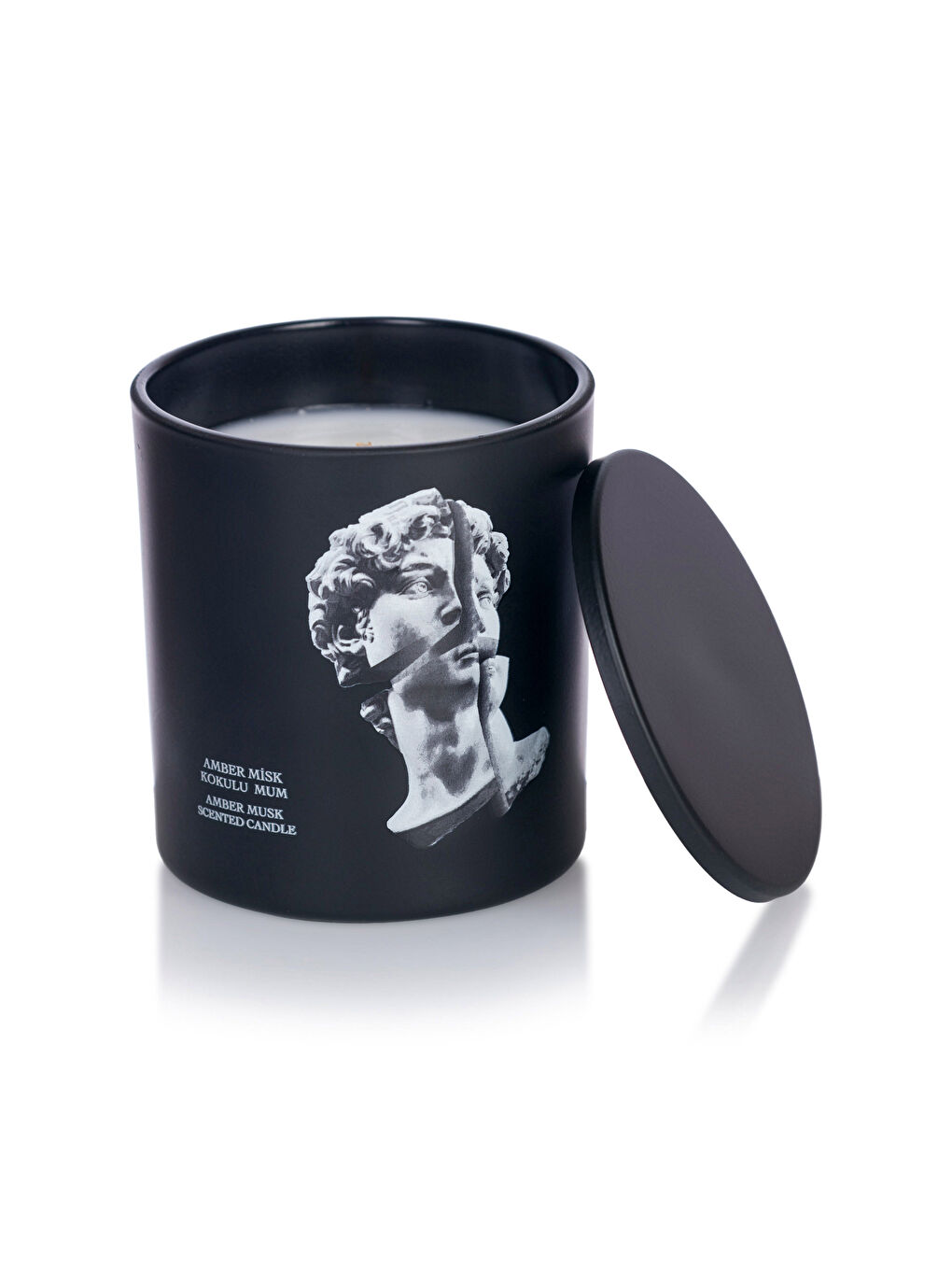 Amber Scented Glass Candle 190 g-4