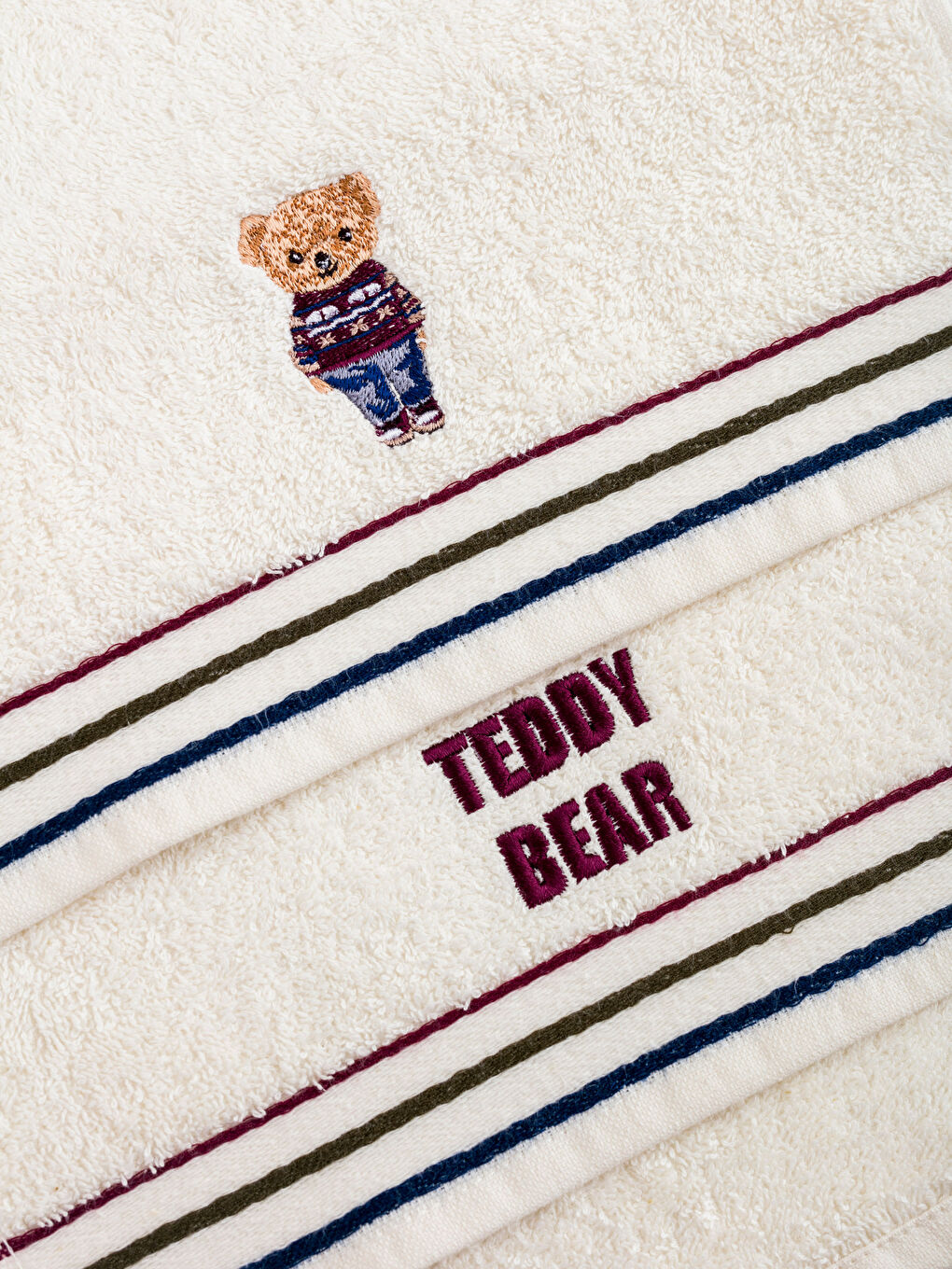 Embroidered Hand Towel 2 Pack 30x50 Cm-3