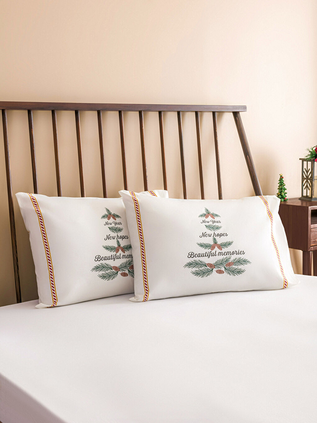 Karışık Baskılı Yastık Kılıfı 2'li 50x70 cm