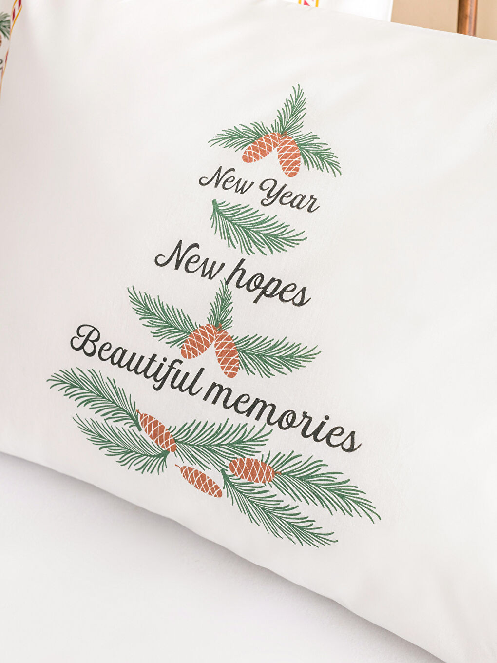 Karışık Baskılı Yastık Kılıfı 2'li 50x70 cm-2