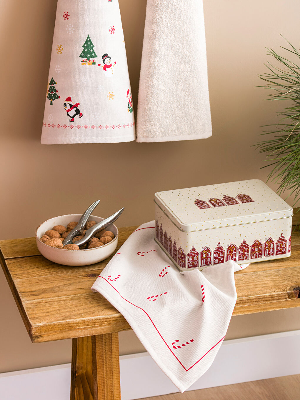 Karışık Baskılı Kurulama Bezi 3'lü 40x50 cm-1