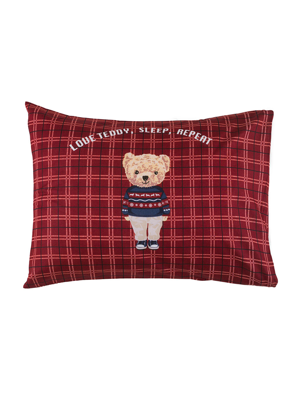 Karışık Ayıcık Baskılı Yastık Kılıfı 2'li 50x70 cm-4