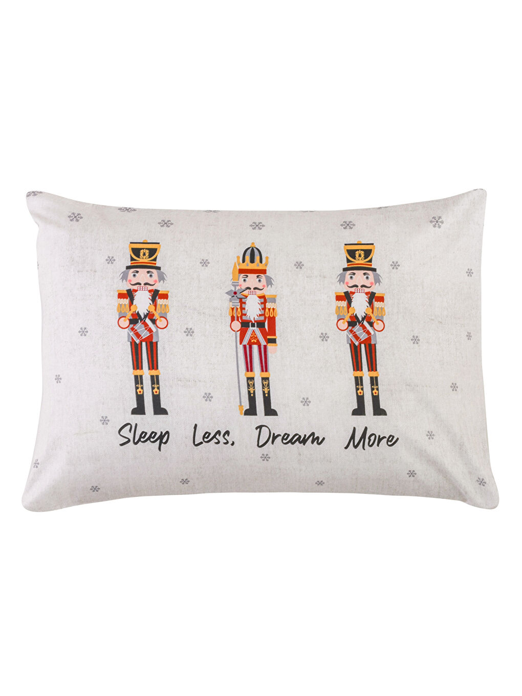 Karışık Fındıkkıran Baskılı Pamuk Yastık Kılıfı 2'li 50x70 cm-4