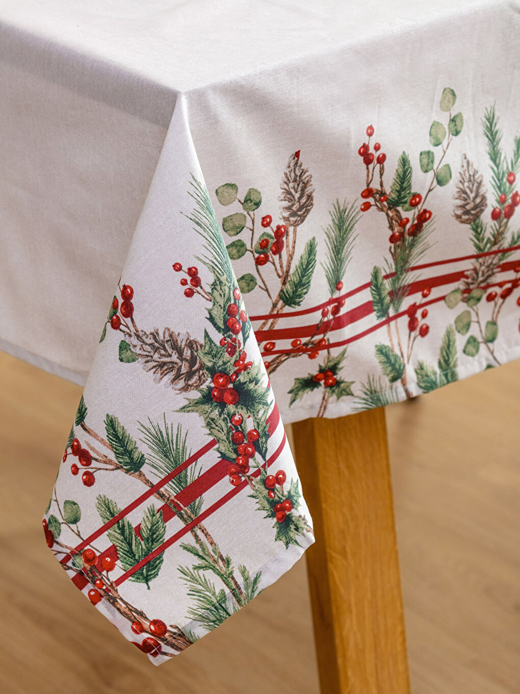 Çiçek Baskılı Masa Örtüsü 150x200 cm-2