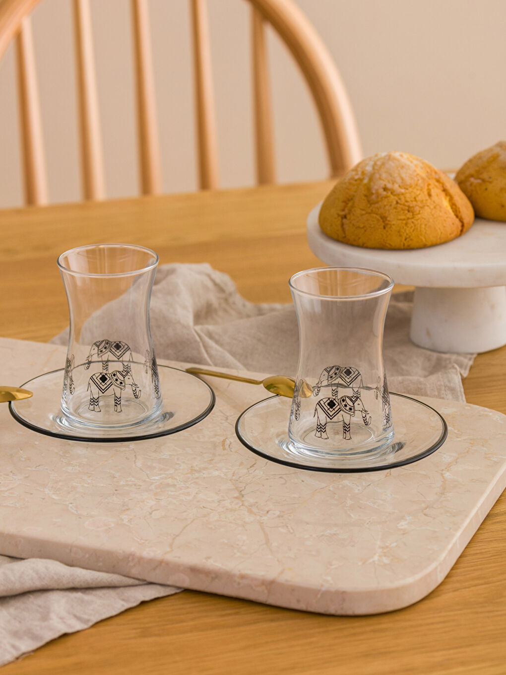 Set de Pahare pentru Ceai pentru 4 Persoane 132 Ml-1