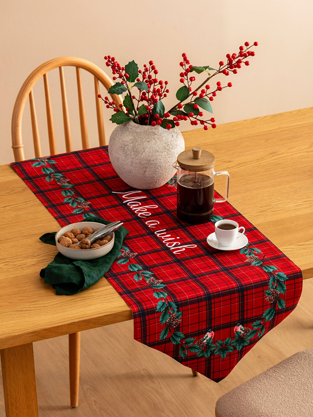 LCW HOME Neujahrs-Tischläufer 50x140 Cm -W3HG83Z8-F9C