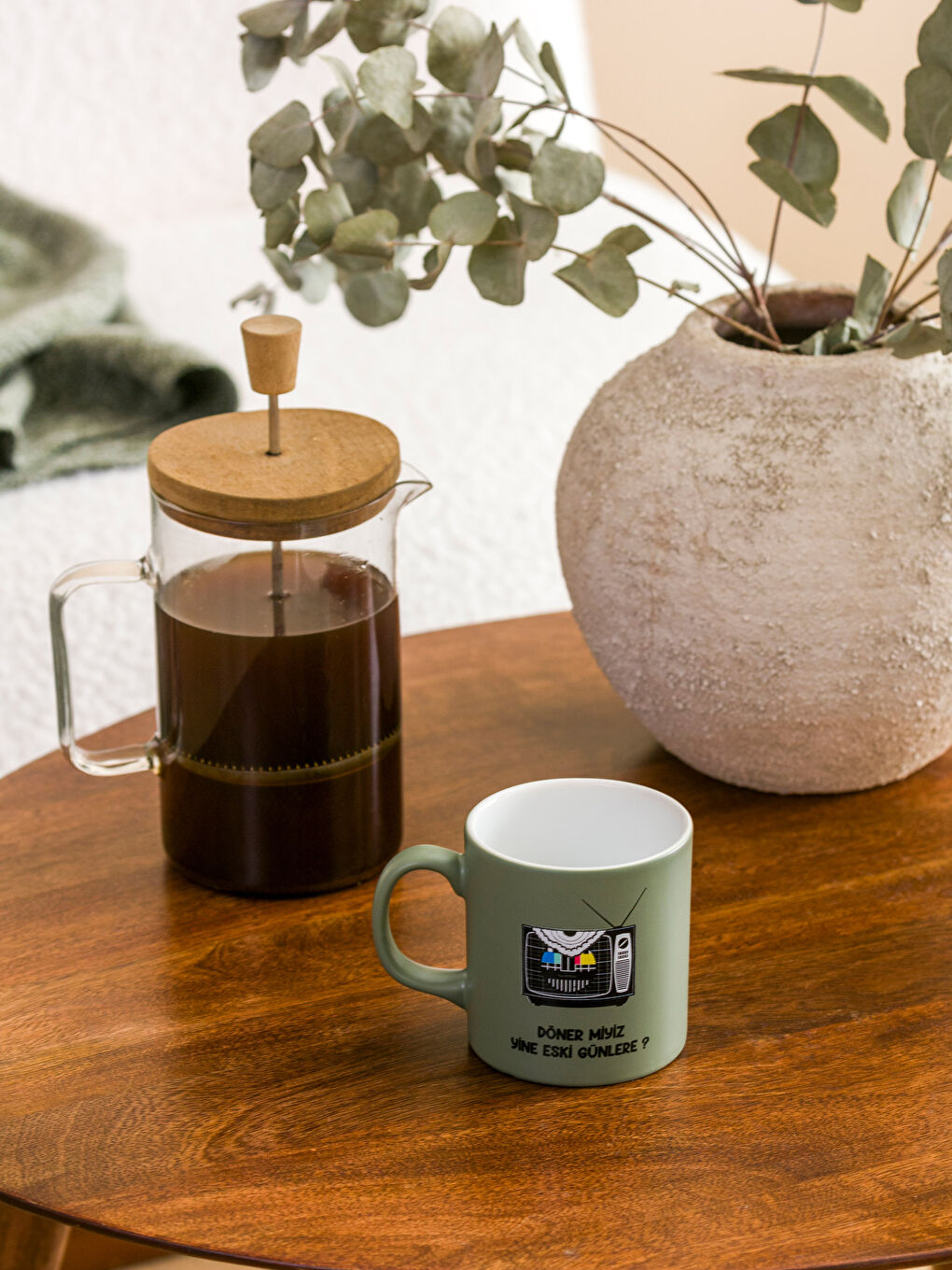 Karışık Baskılı Seramik Kupa 320 ml