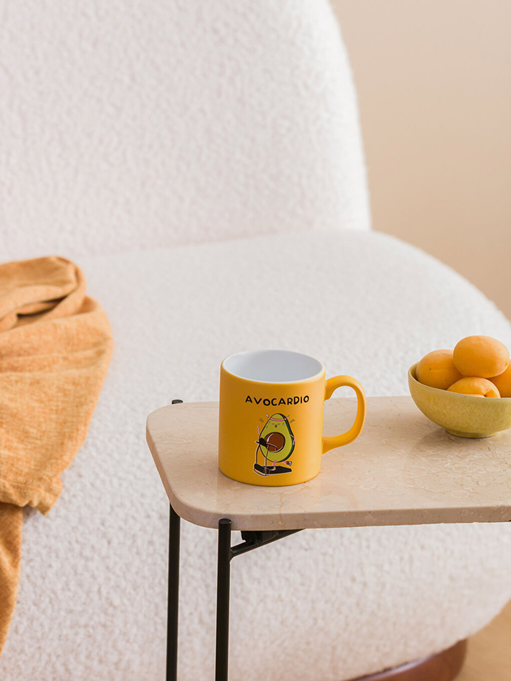 Lcw Home Tasse en Céramique Imprimée Avocat 320 Ml