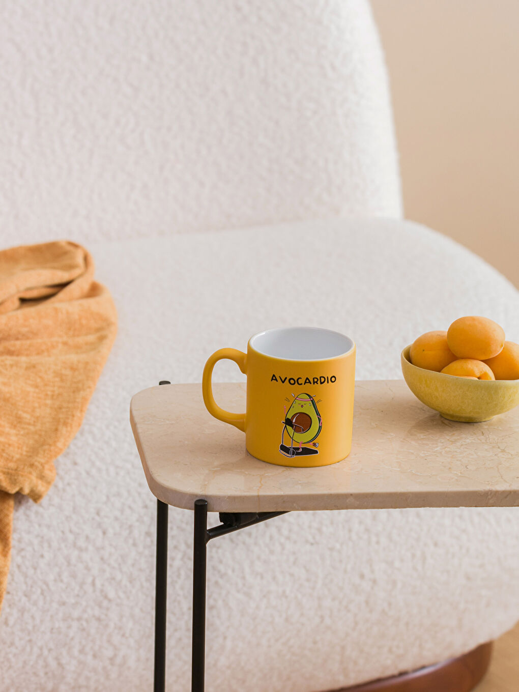 Lcw Home Tasse en Céramique Imprimée Avocat 320 Ml-1