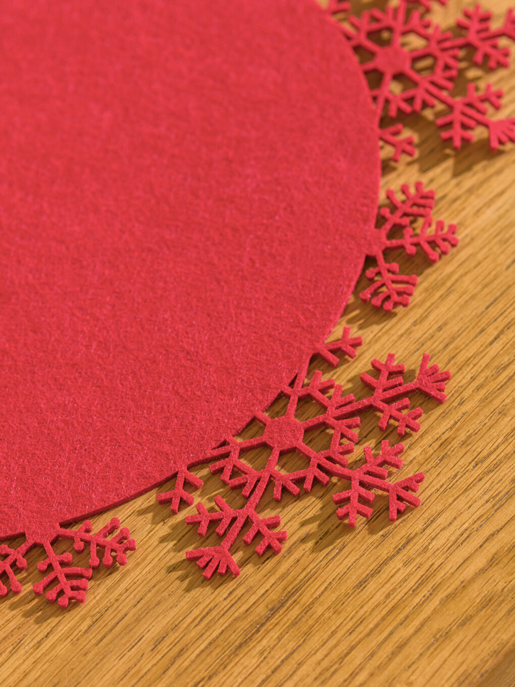 Snowflake Patterned 2-Piece Placemat 30x30 Cm-4