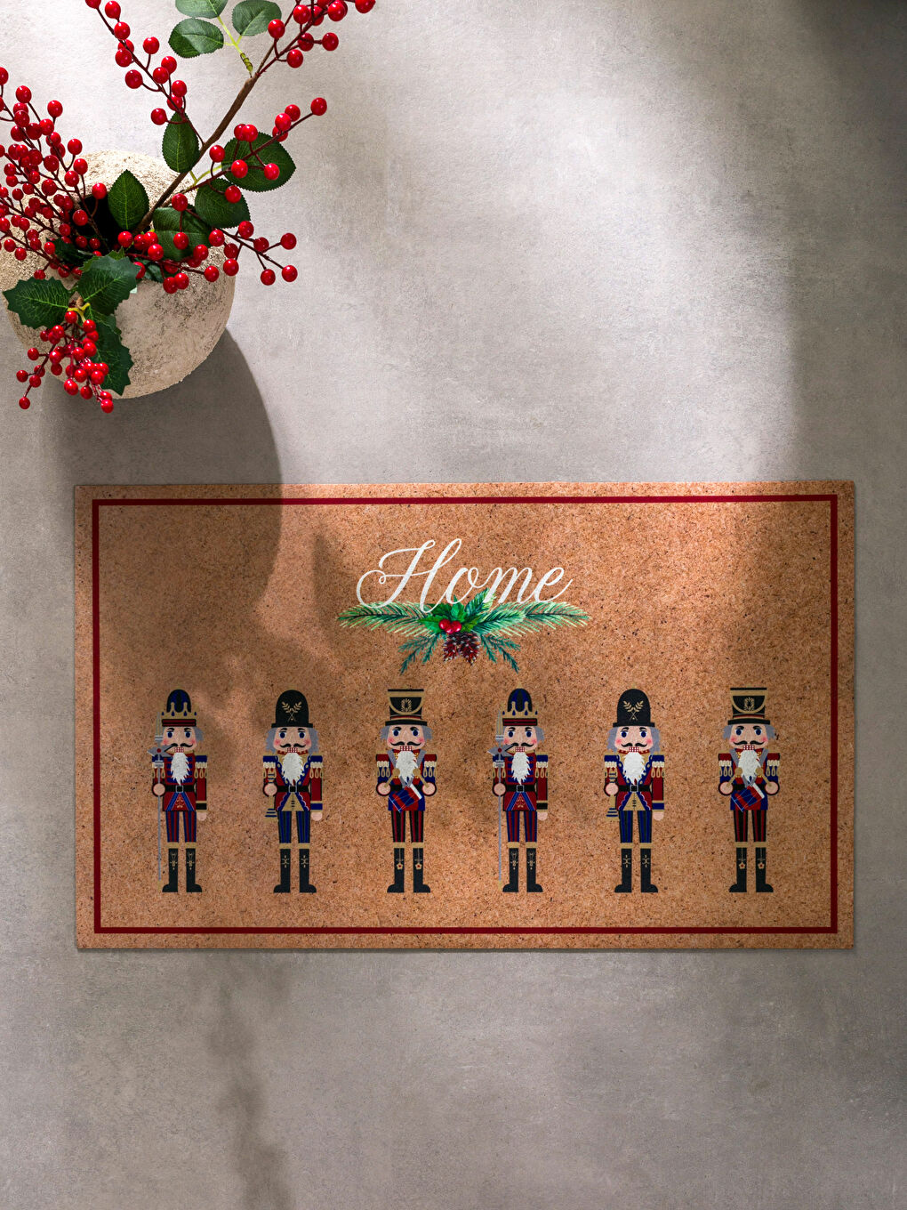 LCW HOME Nutcracker Printed Door Mat 45x75 Cm -W3HI55Z8-F9C