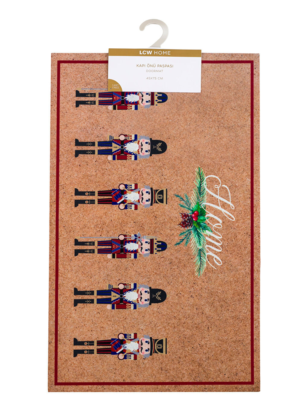 LCW HOME Nutcracker Printed Door Mat 45x75 Cm -W3HI55Z8-F9C