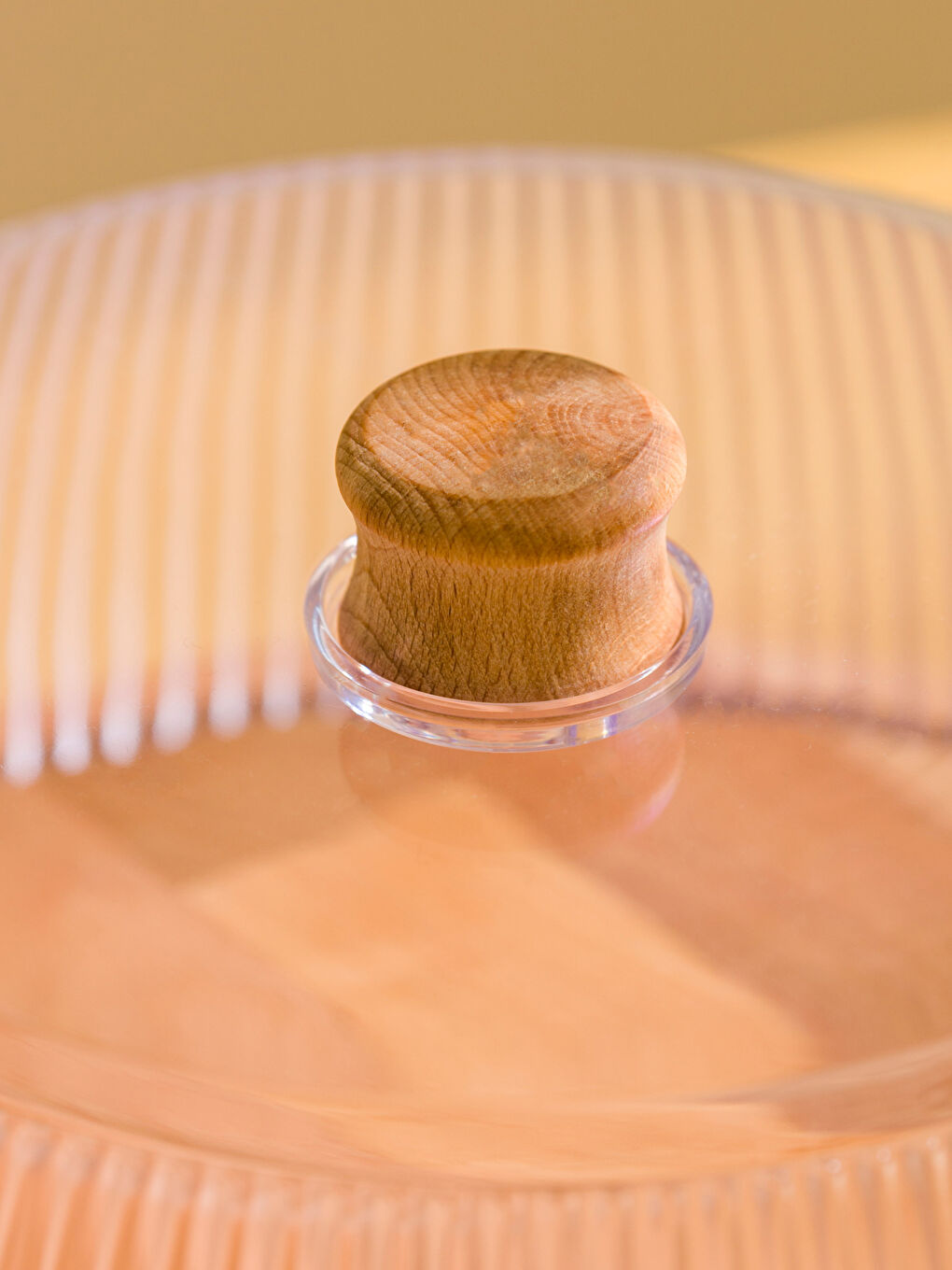 Renksiz Buğulu Görünümlü Kek Fanusu 29 cm-2