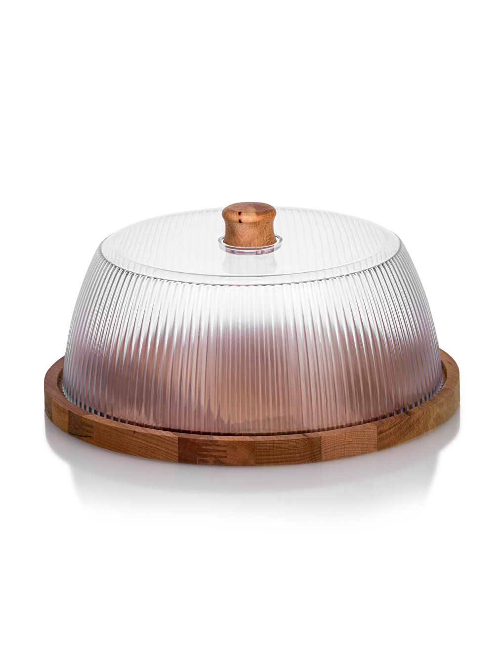 Renksiz Buğulu Görünümlü Kek Fanusu 29 cm-4