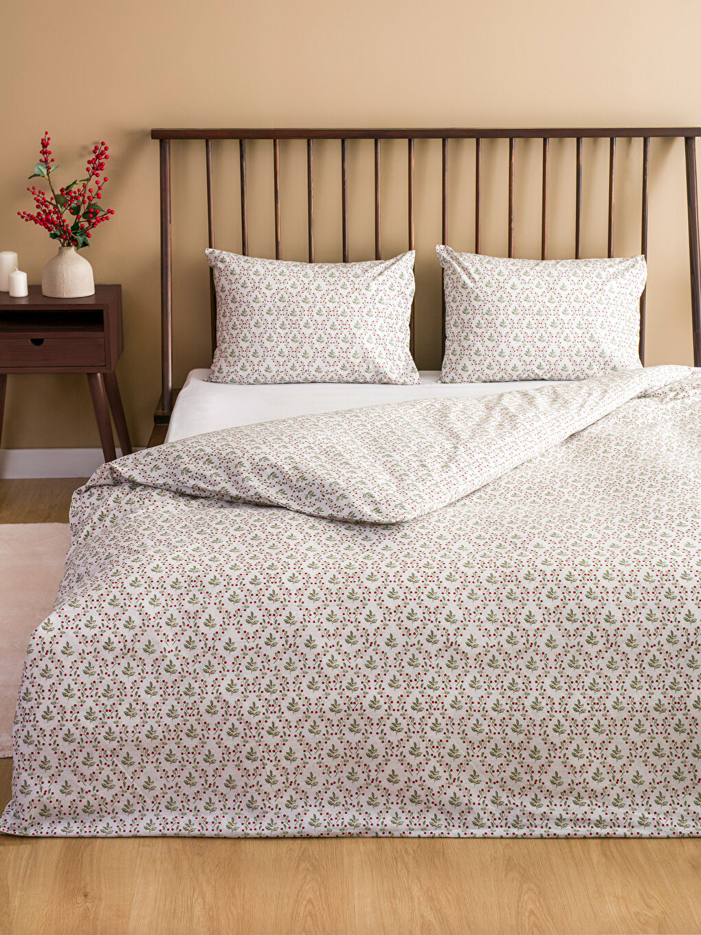 LCW HOME Printed Ranforce Double Duvet Cover Set -W3HP31Z8-F9C