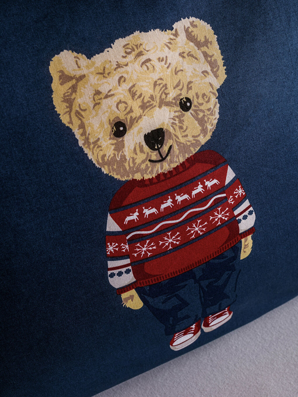 Komplet duple navlake za jorgan sa štampanim motivom medvedića-3