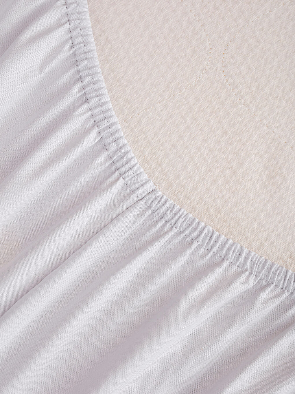 Ensemble de Draps de Lit Élastiques Tissés à Plat-4
