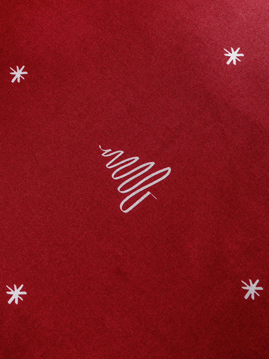 Kırmızı Yılbaşı Temalı Çift Kişilik Nevresim Seti-4