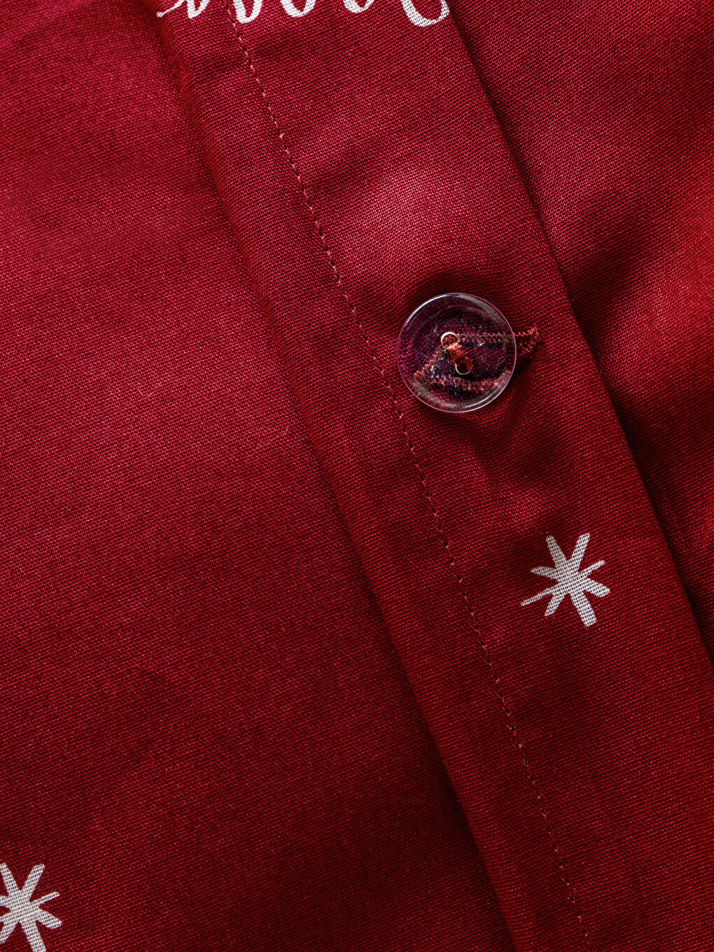 Kırmızı Yılbaşı Temalı Çift Kişilik Nevresim Seti-5