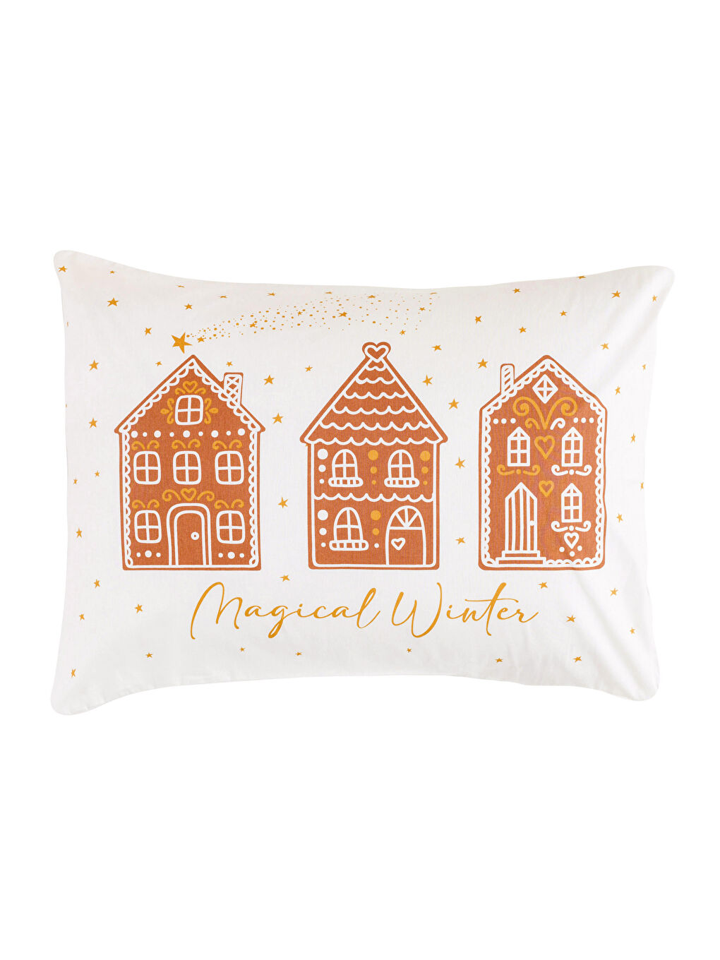 Printed Cotton Pillowcase 2 Pack 50x70 cm-4