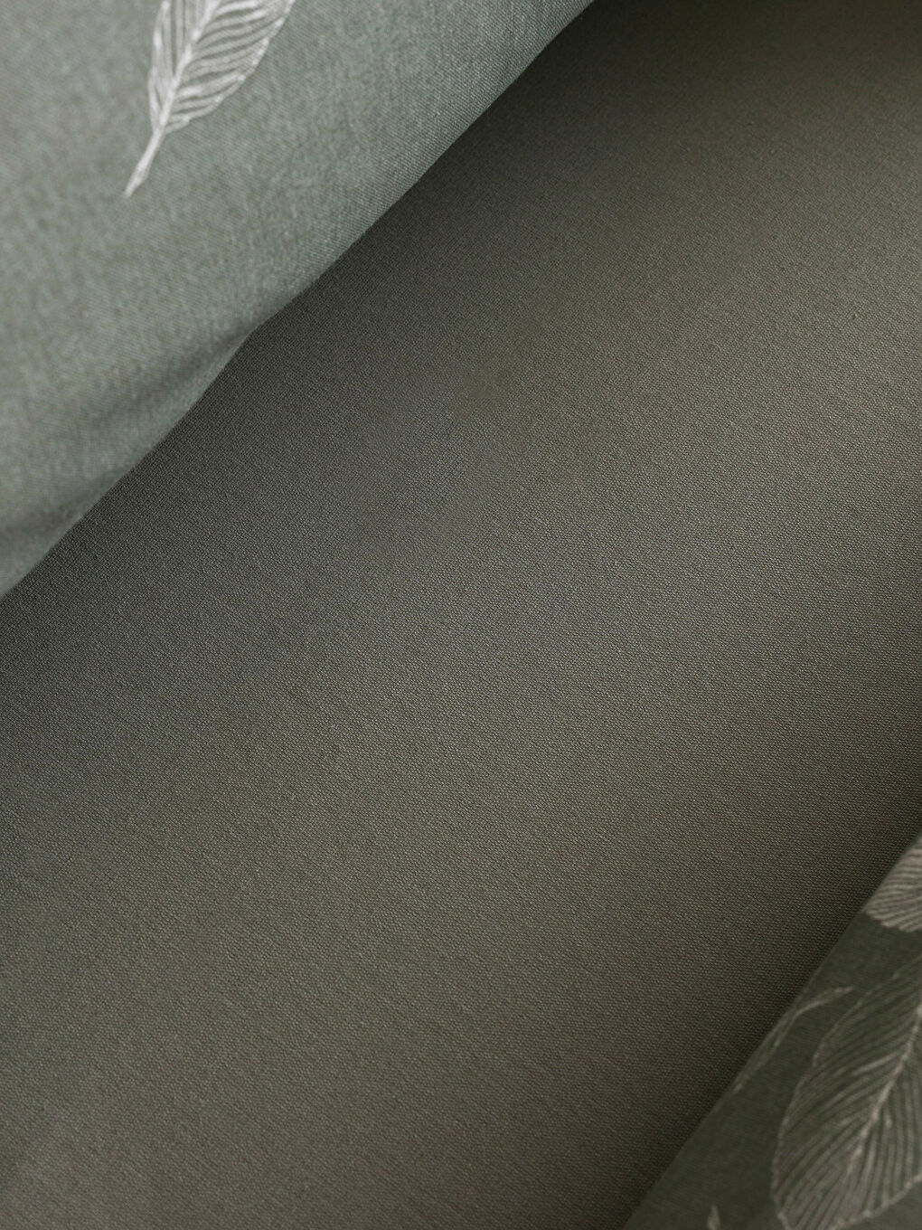 طقم غطاء لحاف مزدوج بنقشة ورق الشجر-4