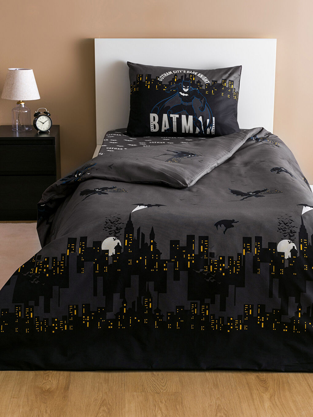 Karışık Batman Baskılı Çocuk Nevresim Takımı