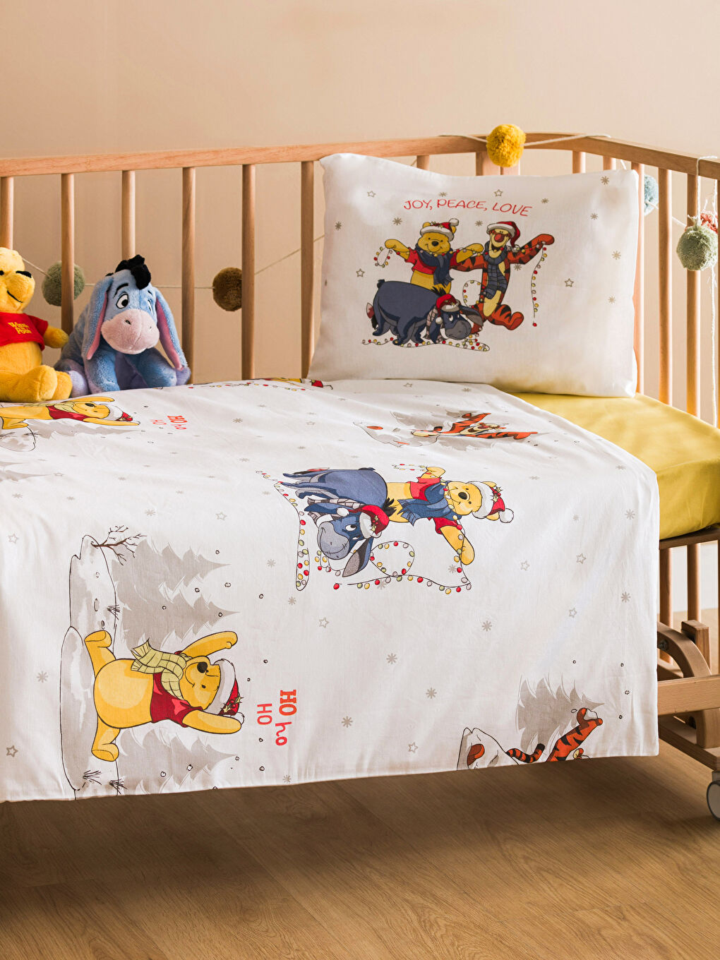 طقم غطاء لحاف للأطفال مطبوع ويني ذا بوه