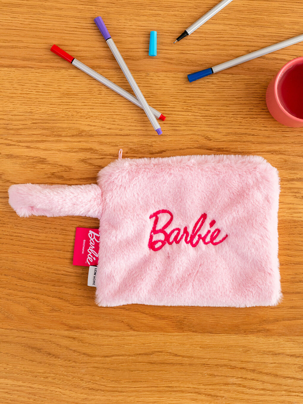 LCW HOME Karışık Baskılı Barbie Nakışlı Kalem Kutusu - 1