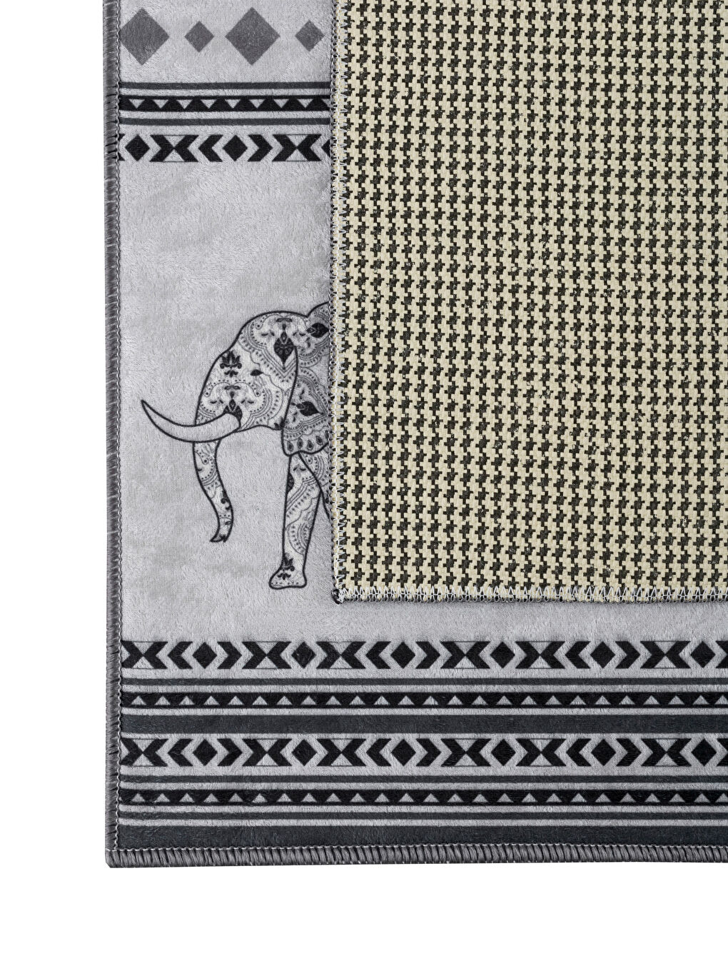 Elephant Printed Bath Mat 2 Pack-2