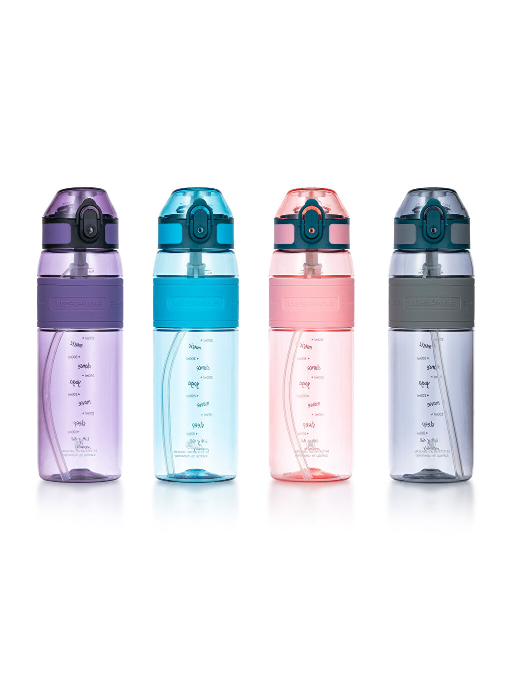 Karışık Baskılı Pipetli Suluk 630 ml-4