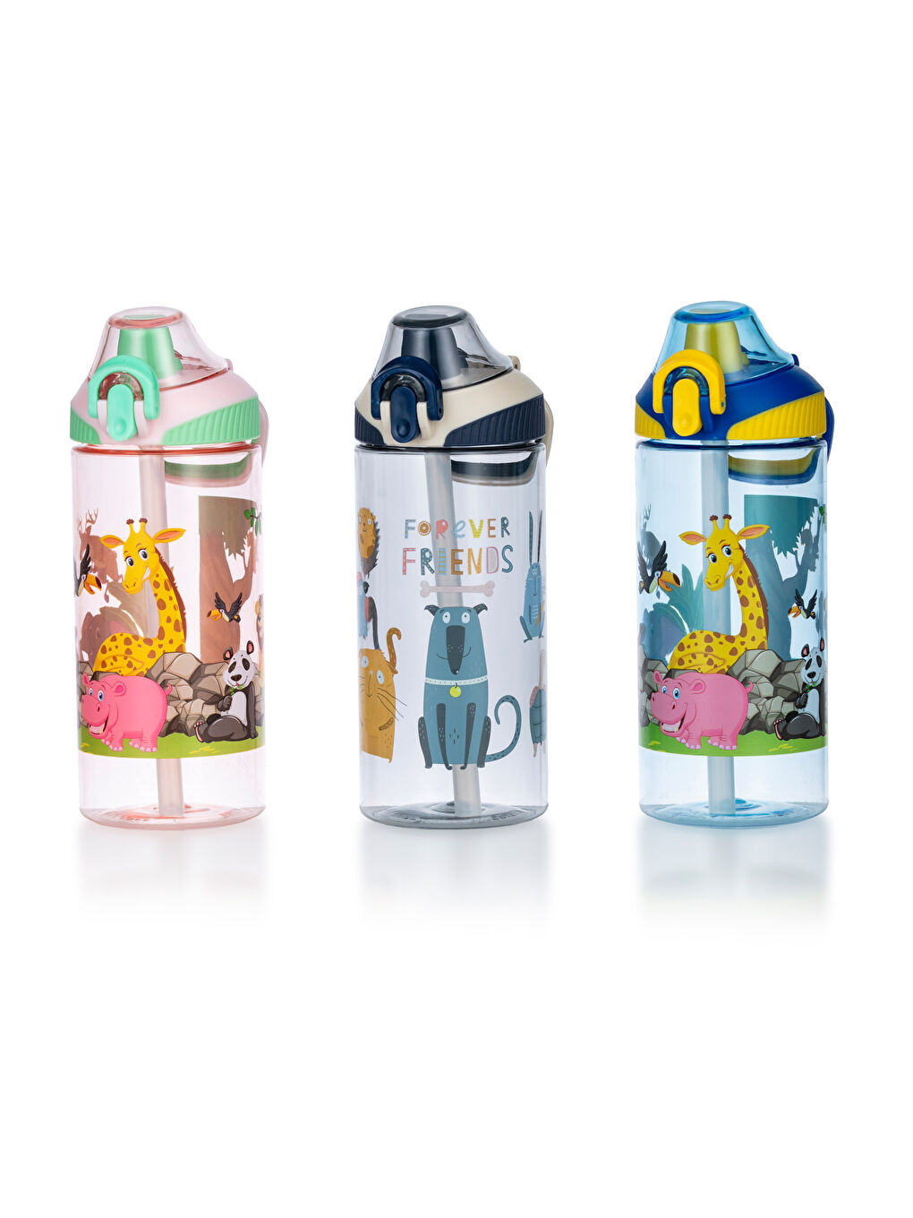 Karışık Baskılı Pipetli Suluk 500 ml-4