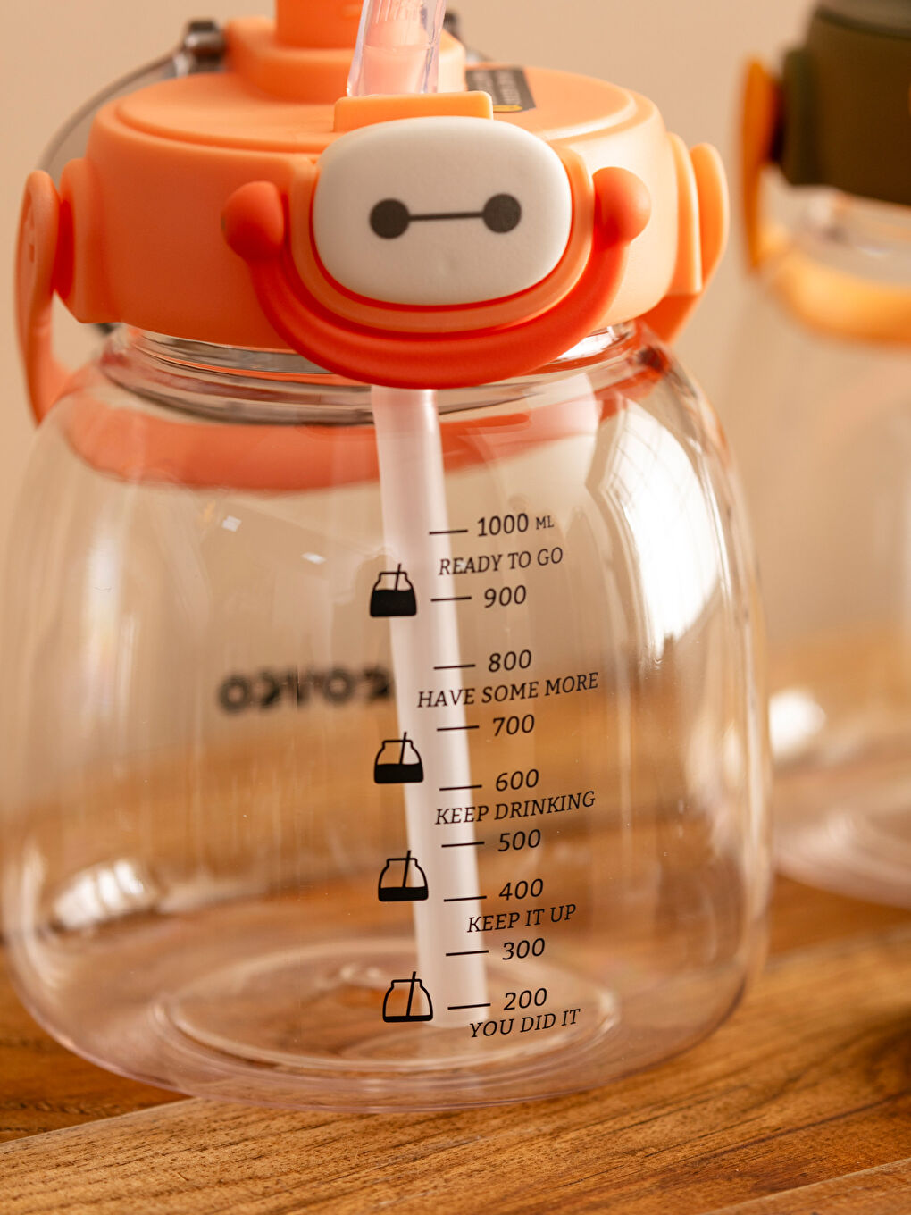 Karışık Baskılı Pipetli Suluk 1000 ml-2