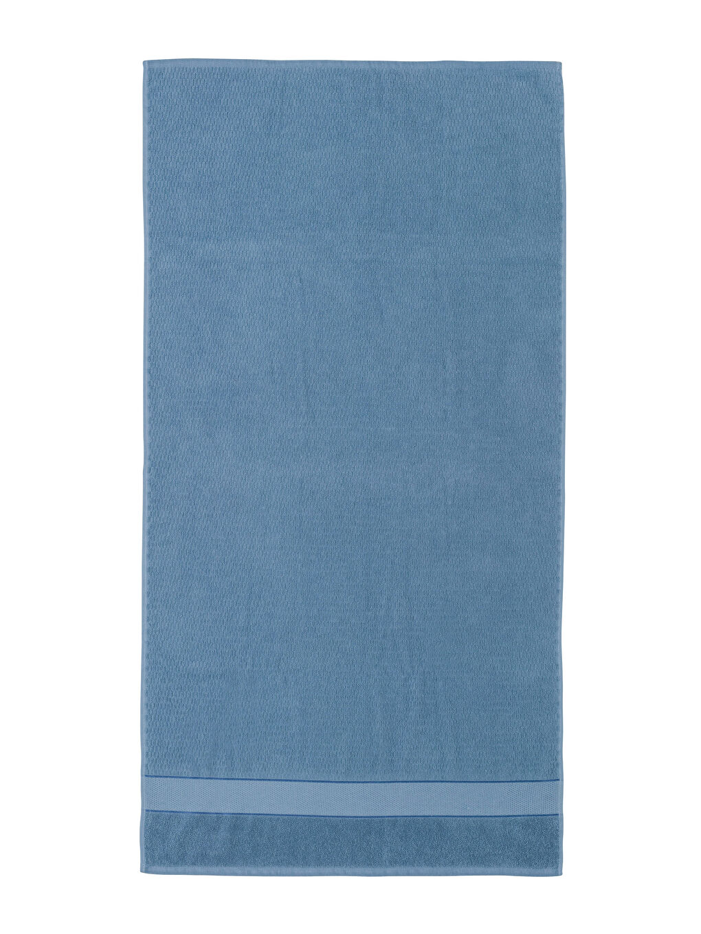 İndigo Düz Pamuklu Banyo Havlusu 70x140 cm-3