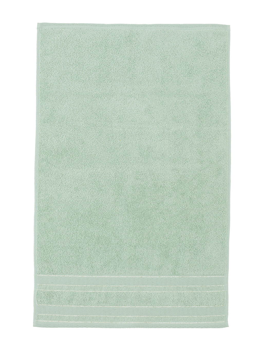 Turkuaz Çizgili Yüz Havlusu 50x80 cm-4