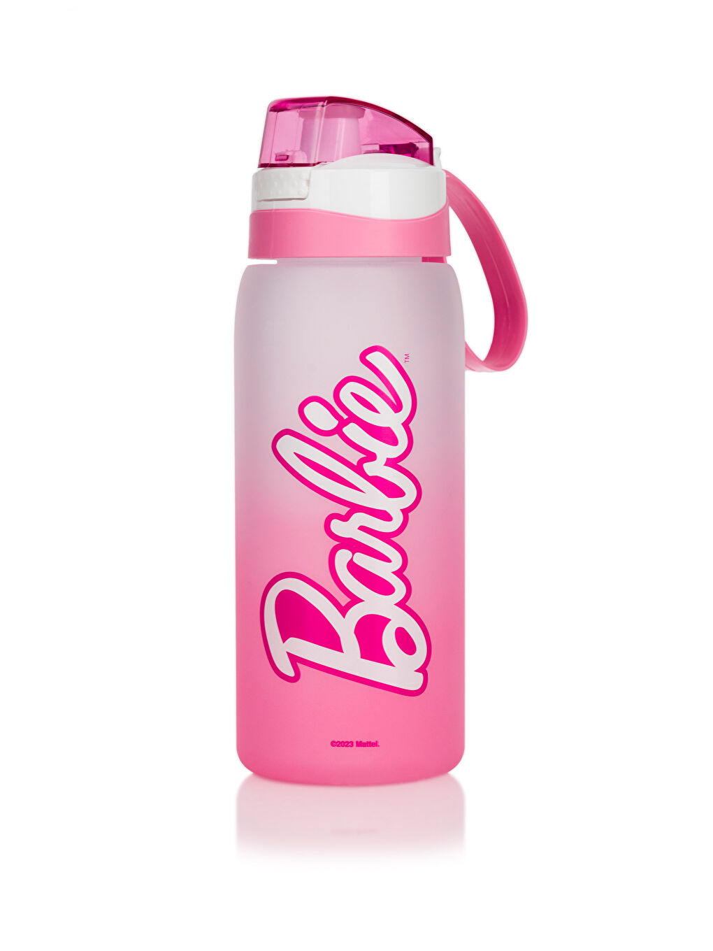 Pembe Barbie Baskılı Suluk 1000 ml-4