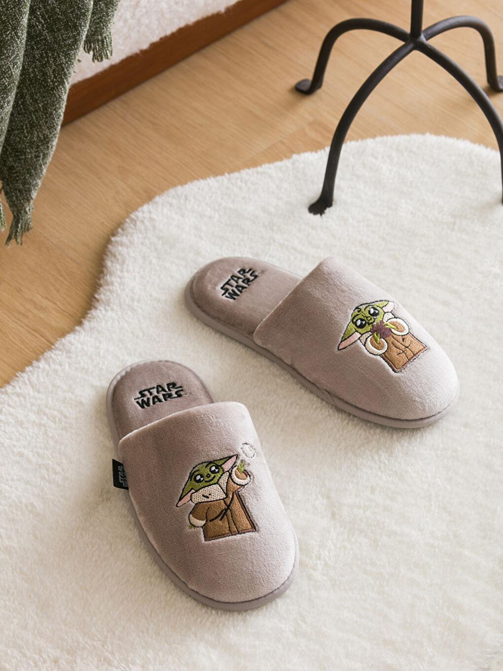 Star Wars Embroidered Men's Home Slippers -W3IA25Z8-LRW