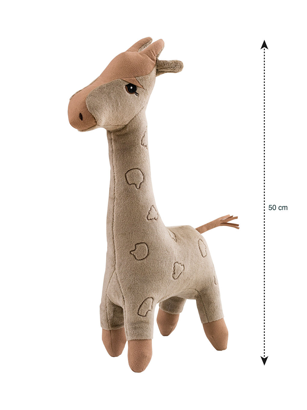 Karışık Dolgulu Zürafa Bebek Kırlent 50 cm-3