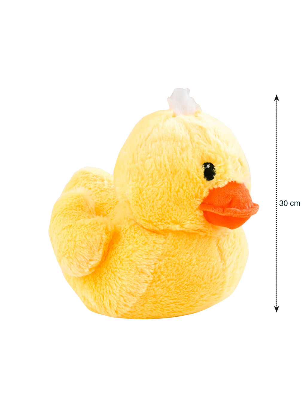 Sarı Civciv Figürlü Dolgulu Bebek Kırlent 30 cm-3