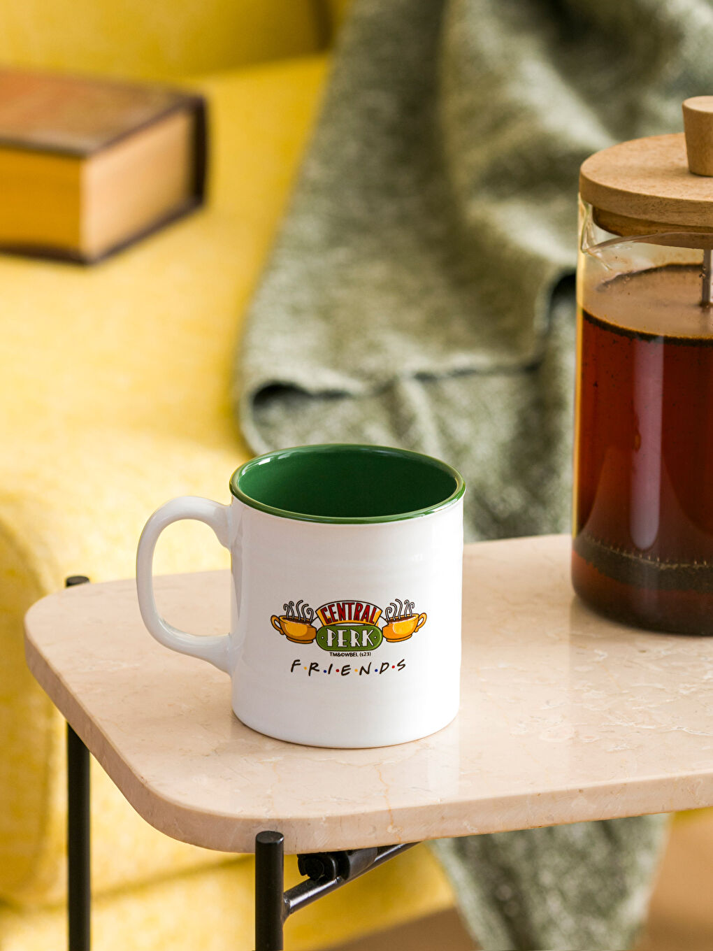 りんりんです✩゜他の方のご購入はお控え下さい。。 LCW HOME Friends Baskılı Seramik Kupa 345 ml -W3IG05Z8-F9C | LCW