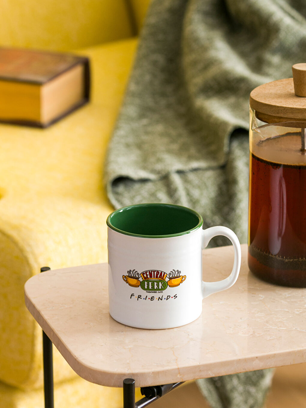 Karışık Friends Baskılı Seramik Kupa 345 ml-1