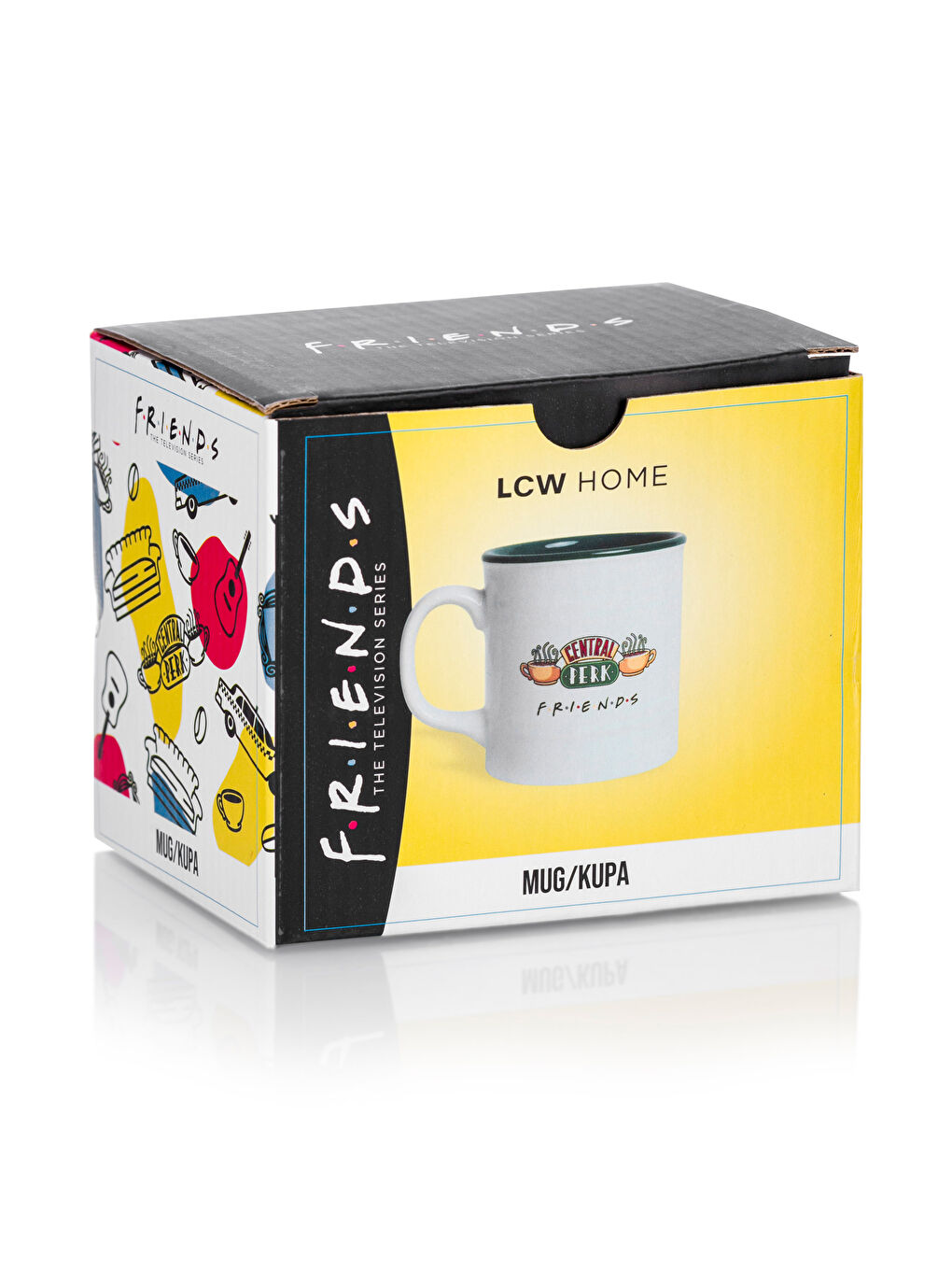 Karışık Friends Baskılı Seramik Kupa 345 ml-3