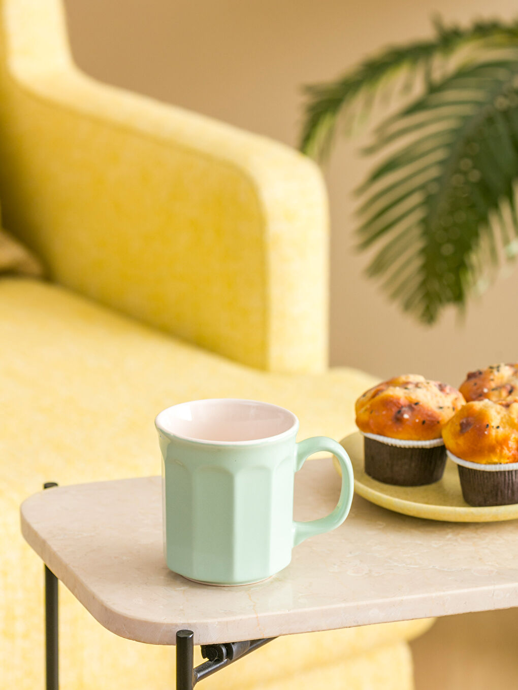 Yeşil Seramik Kupa 300 ml