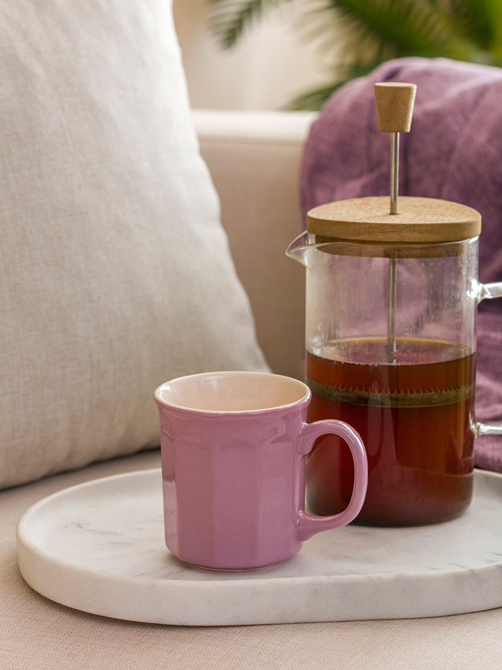 Pembe Seramik Kupa 300 ml