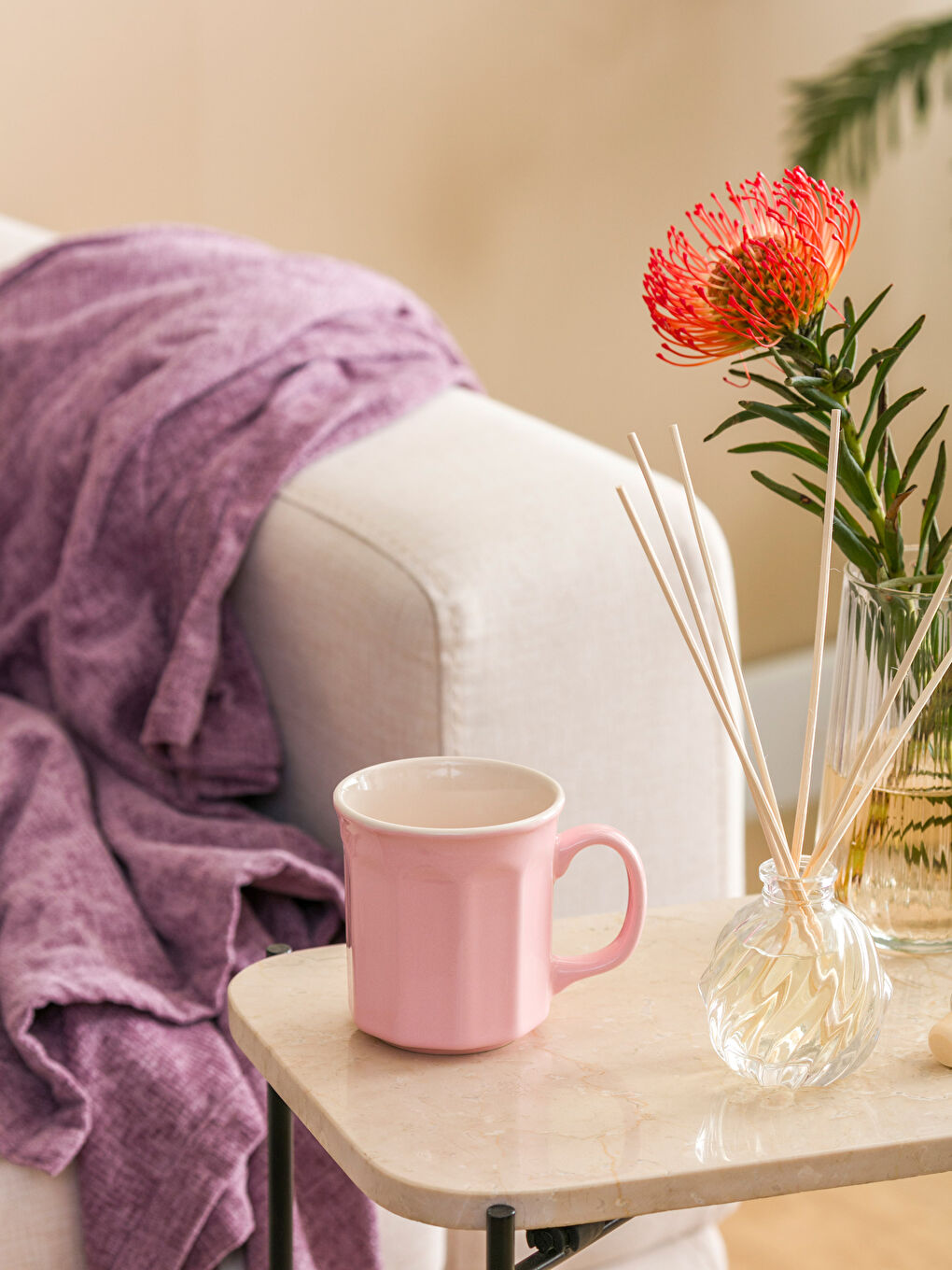 Pembe Seramik Kupa 300 ml