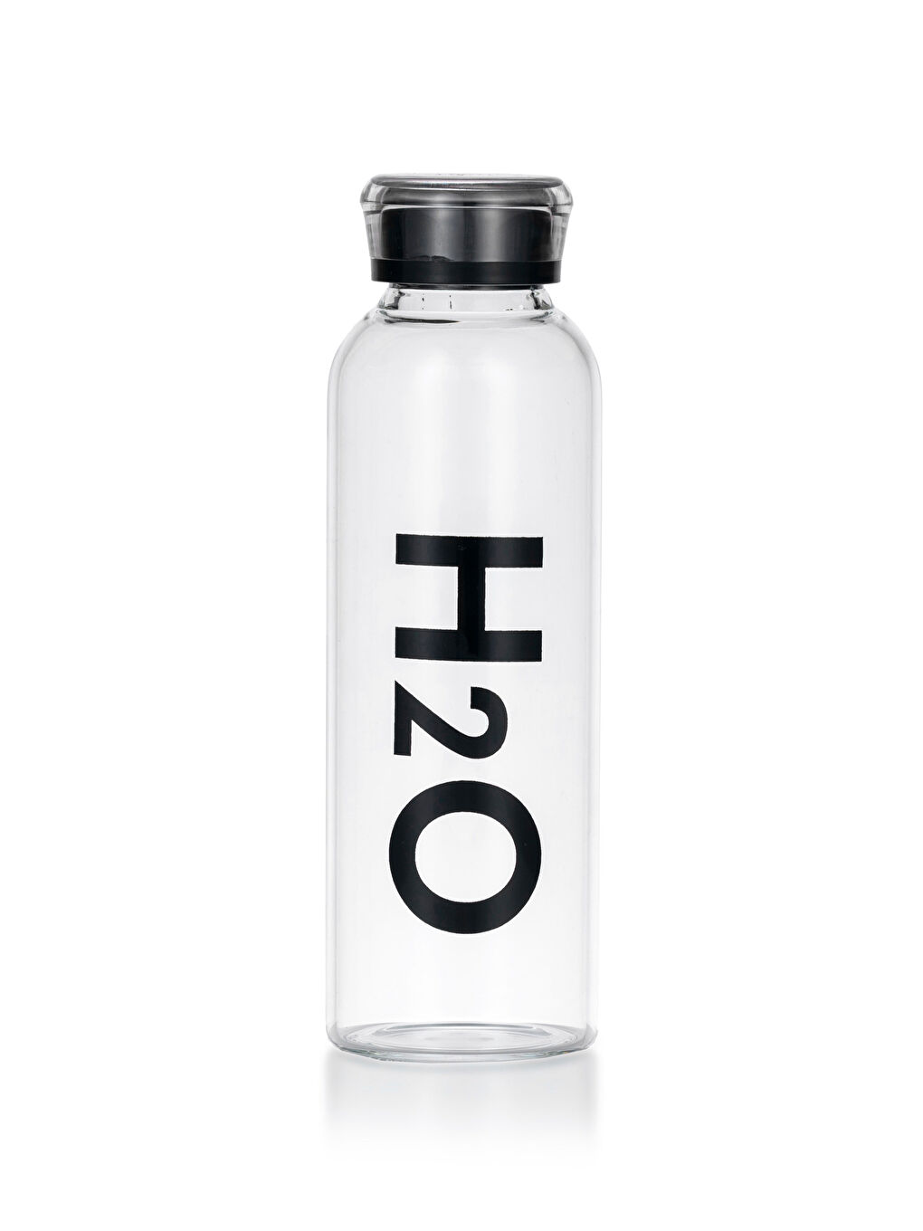 H2O Siyah Baskılı Baskılı Matara 500 Ml - 2